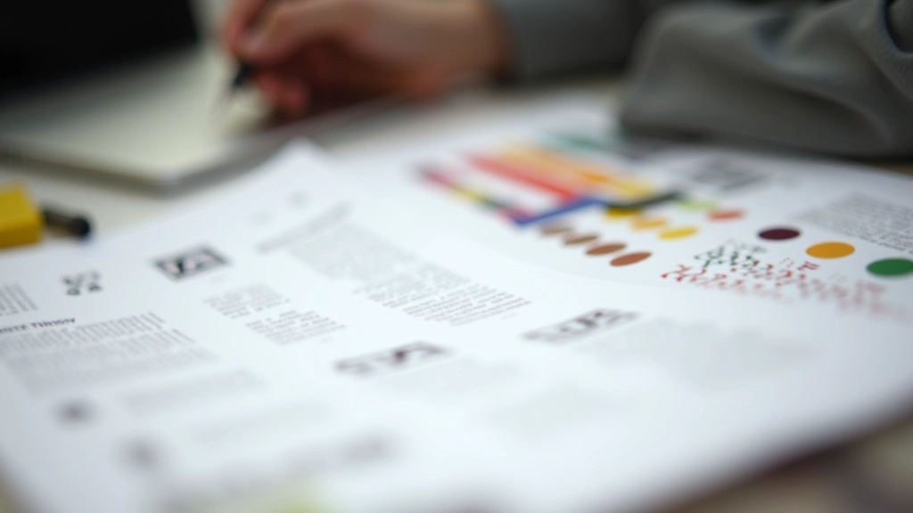 Brand guidelines documentation showing typography scales, color codes, logo usage rules, and spacing standards