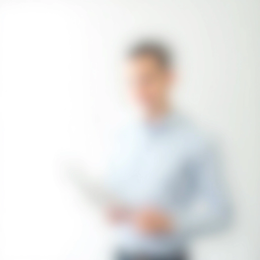 Website header mockup showing proper logo positioning with navigation elements balanced on either side